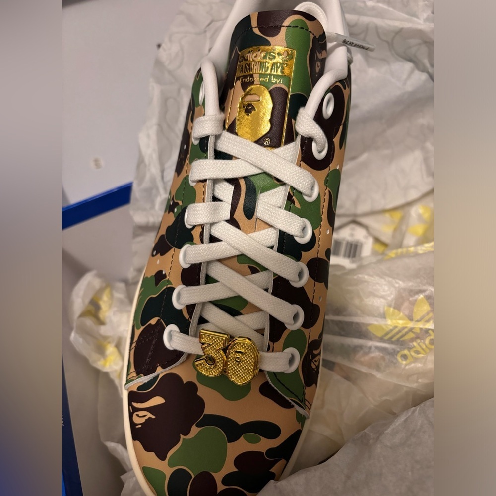 Bape x Adidas Stan smith 30th anniversary